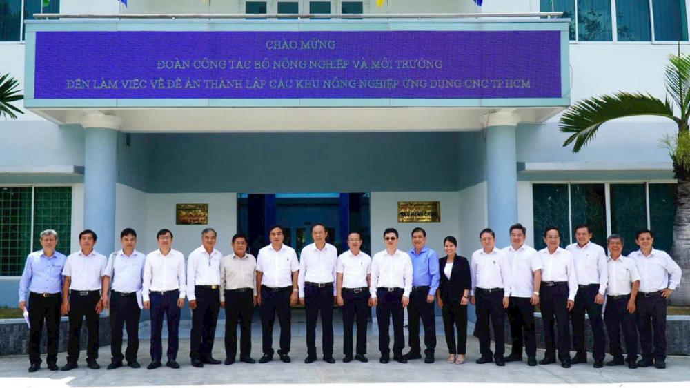Thúc đẩy hình thành các khu Nông nghiệp ứng dụng công nghệ cao Thành phố Hồ Chí Minh