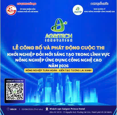 AGRITECH INNOVATION 2026 – SẮP KHỞI ĐỘNG!
